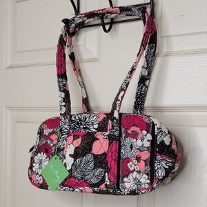 NWT Vera Bradley Clare bag in the Mocha Rouge Pattern